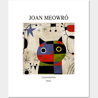 Joan Meowro Gallery Cat Posters and Art